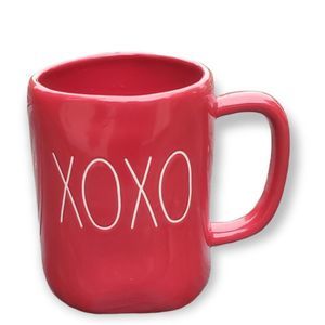 Rae Dunn By Magenta XOXO Red Valentine's Day Coffee Mug